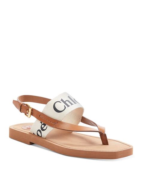 chloe woody sandals